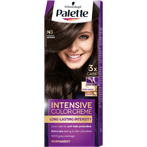 Боя за Коса PALETTE Intensive Color Creme N3 Средно Кафяв 110мл 1