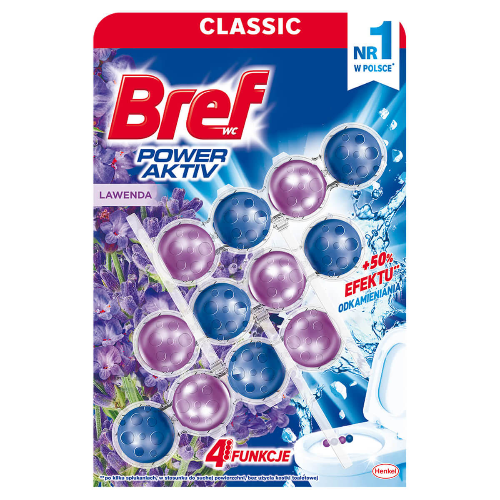 Ароматно Блокче BREF WC Lavender 3х50гр 1
