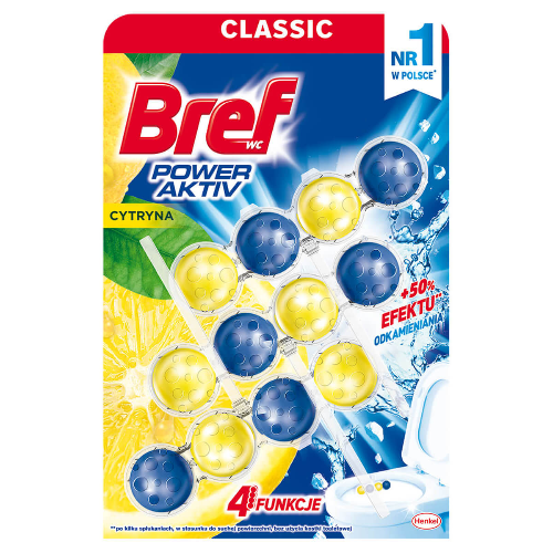 Ароматно Блокче BREF WC Lemon 3х50гр 1