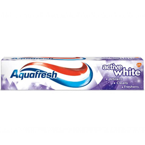 Паста за Зъби AQUAFRESH Active White Избелваща 125мл 1