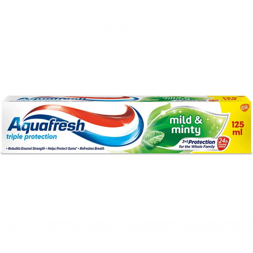 Паста за Зъби AQUAFRESH Mild & Minty 125мл 1
