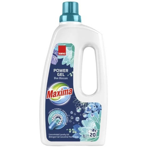 Гел за Пране SANO Maxima Сини Цветя 1л
