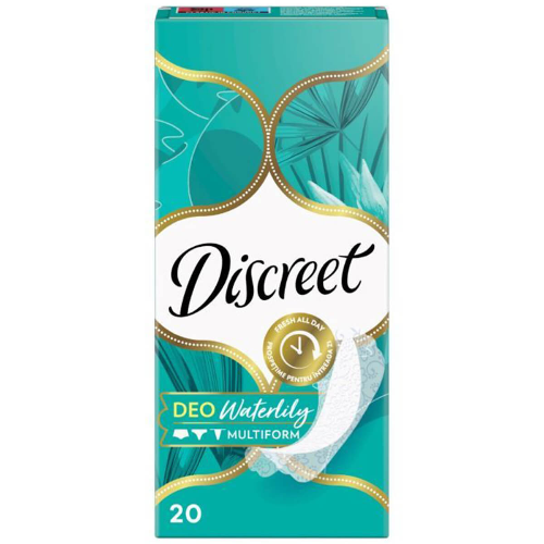 Дамски Превръзки DISCREET Deo Waterlily 20бр 1
