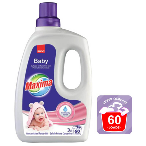 Гел за Пране SANO Maxima Бебе Power Gel Baby 3л 1