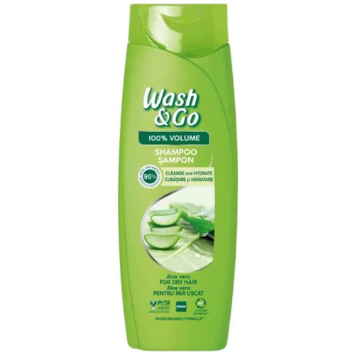 Шампоан WASH&GO Алое Вера 180мл 1