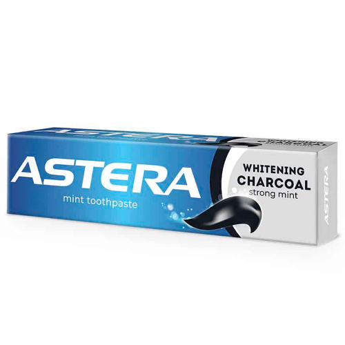 Паста за Зъби ASTERA Whitening Charcoal 110мл 1
