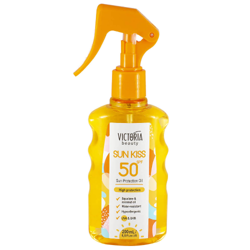 Слънцезащитно Масло VICTORIA BEAUTY Sun Kiss SPF50 200мл 1