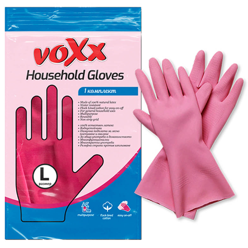 Домакински Ръкавици VOXX HOUSEHOLD GLOVES L 1