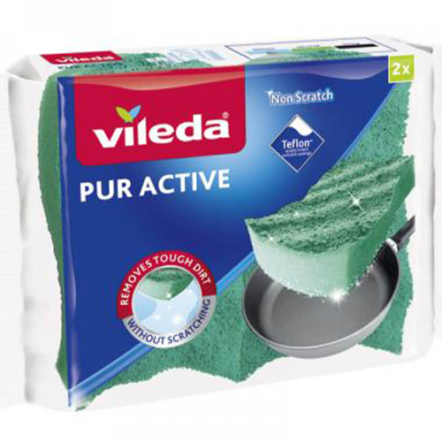 Кухненска Гъба VILEDA Pur Active 2бр 1