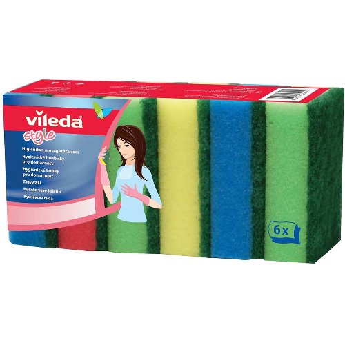 Кухненска Гъба VILEDA Style 6бр 1