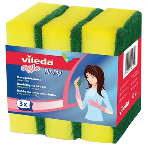 Кухненска Гъба VILEDA Style Tip-Top 3бр 1