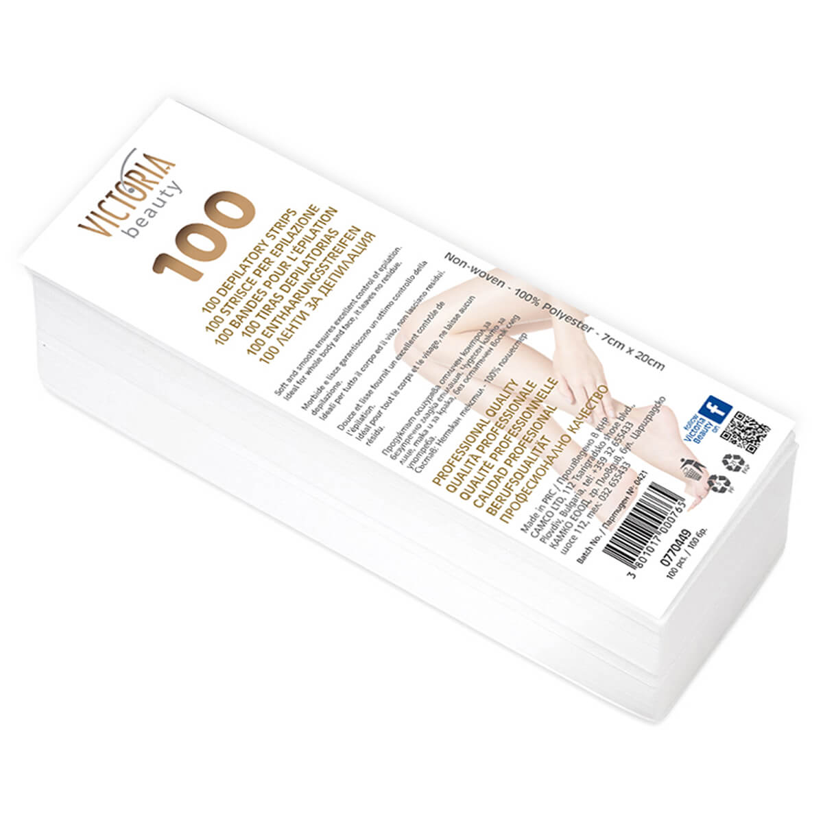 Ленти за Кола Маска VICTORIA BEAUTY 100бр 1