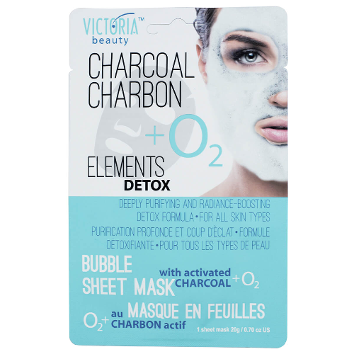 Маска за Лице VICTORIA BEAUTY Elements Bubble с Активен Въглен 10мл 1