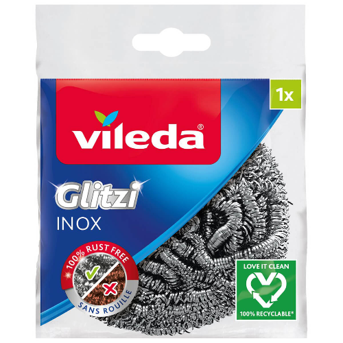 Домакинска Тел VILEDA Inox Power 1