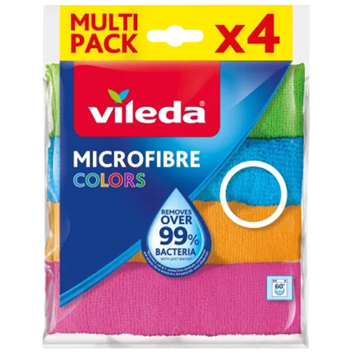 Микрофибърна Кърпа VILEDA Colors 4бр 1