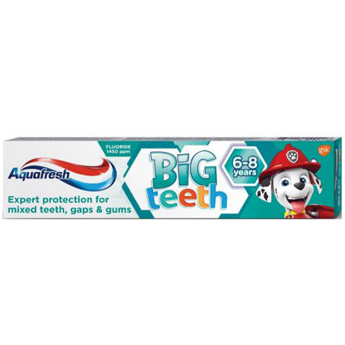 Паста за Зъби AQUAFRESH Детска Пес Патрул 6-8г. 50мл 1