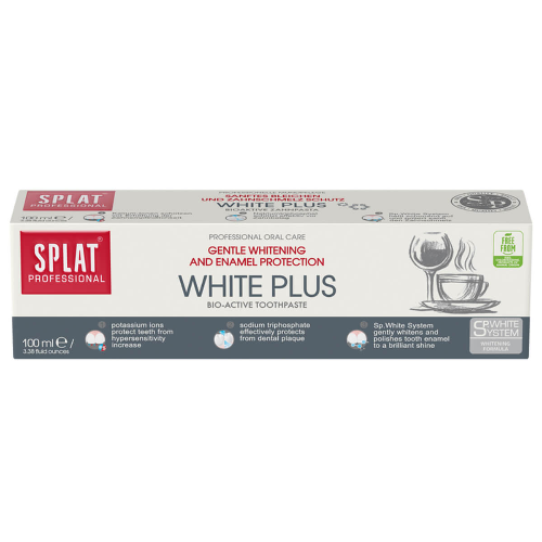 Паста за Зъби SPLAT PROFESSIONAL White Plus 100мл 1