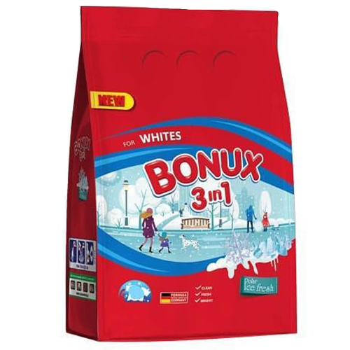 Прах за Пране BONUX Ice Fresh 3in1 1,17кг 18п 1