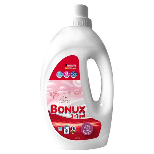 Течен Препарат за Пране BONUX Магнолия 900мл 18п 1