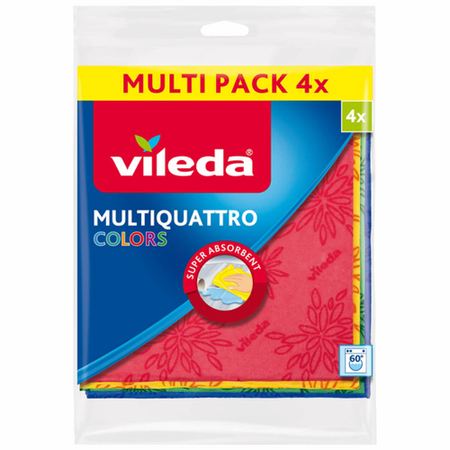 Универсална Кърпа VILEDA Multi Quattro 4бр 1