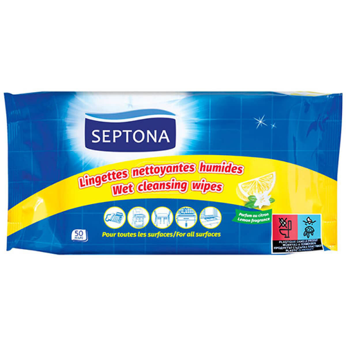 Домакински Почистващи Кърпи SEPTONA 50бр 1