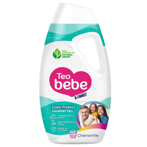 Гел за Пране TEO BEBE Family Chamomile 1,8л Бял 1