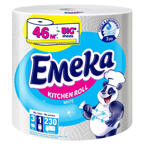 Кухненска Ролка ЕМЕКА JUMBO White 1