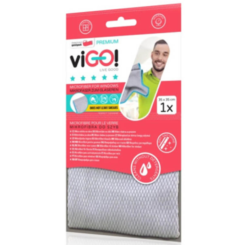 Микрофибърна Кърпа VIGO! Premium за Прозорци и Огледала 1