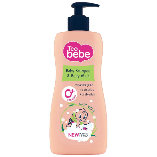 Шампоан и Душ Гел 2in1 TEO BEBE Алое Вера 400мл 1