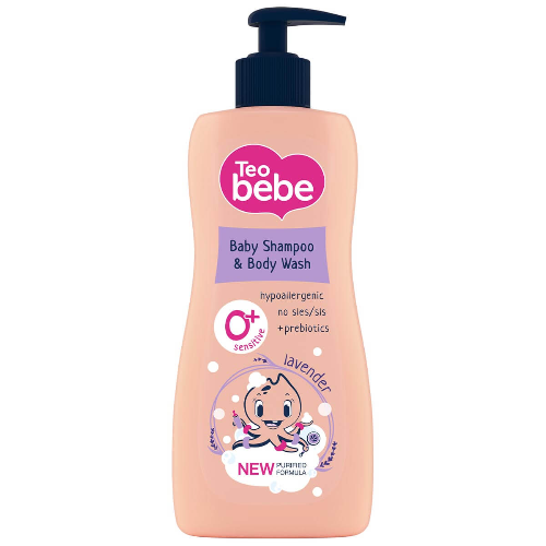Шампоан и Душ Гел 2in1 TEO BEBE Лавандула 400мл 1