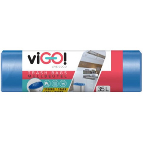 Торби за Смет VIGO! Standard Blue 35л HD 36бр 6mkr 1