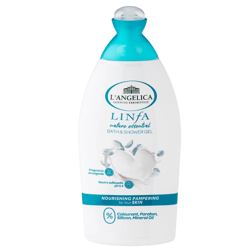 Душ Гел и Пяна за Вана L'ANGELICA LINFA NATURE ESSENTIAL 500мл 1