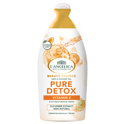Душ Гел L'ANGELICA BEAUTY ESSENCE Pure Detox Витамин Е 500мл 1