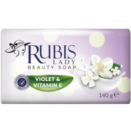 Сапун RUBIS LADY Виолет и Витамин Е 140гр 1