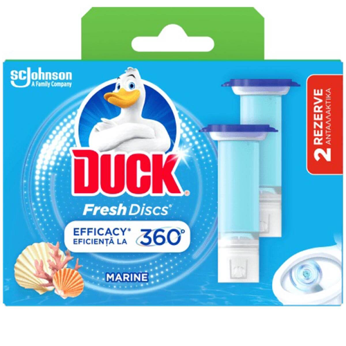 Тоалетно Пате DUCK Свеж Диск Пълнител Океан 2х36мл 1