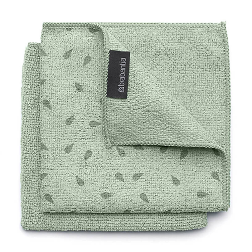 Комплект Микрофибърни Кърпи BRABANTIA SinkSide Jade Green, 2 броя 1