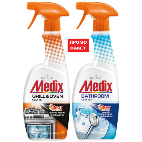 Промо Пакет MEDIX Активна Пяна (Фурна и Фаянс) 1