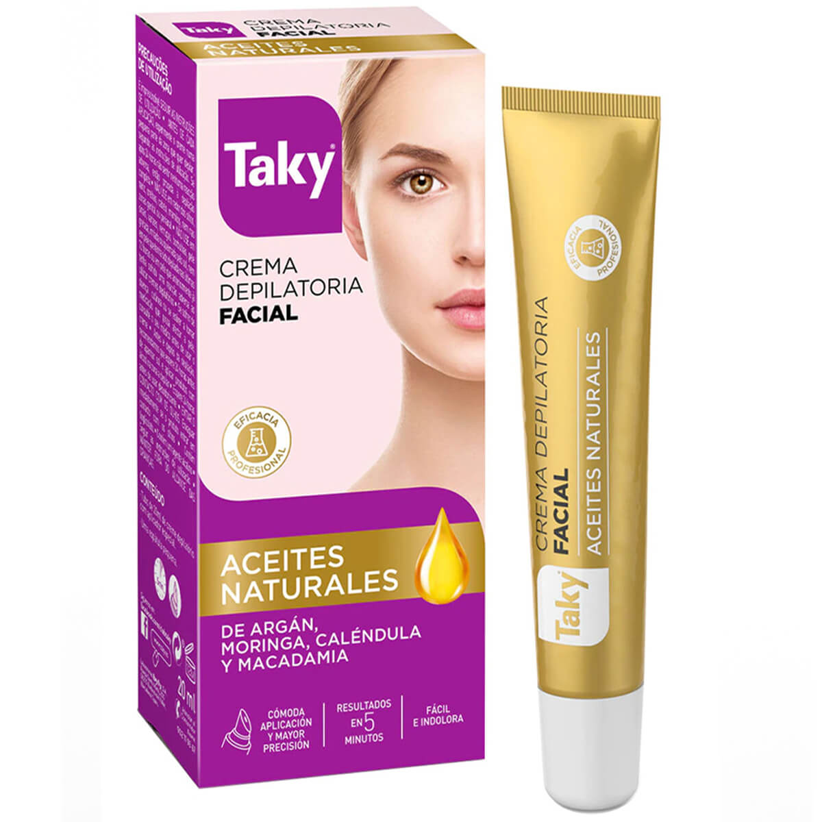 Депилиращ Крем TAKY Natural Oils за Лице 200мл 1