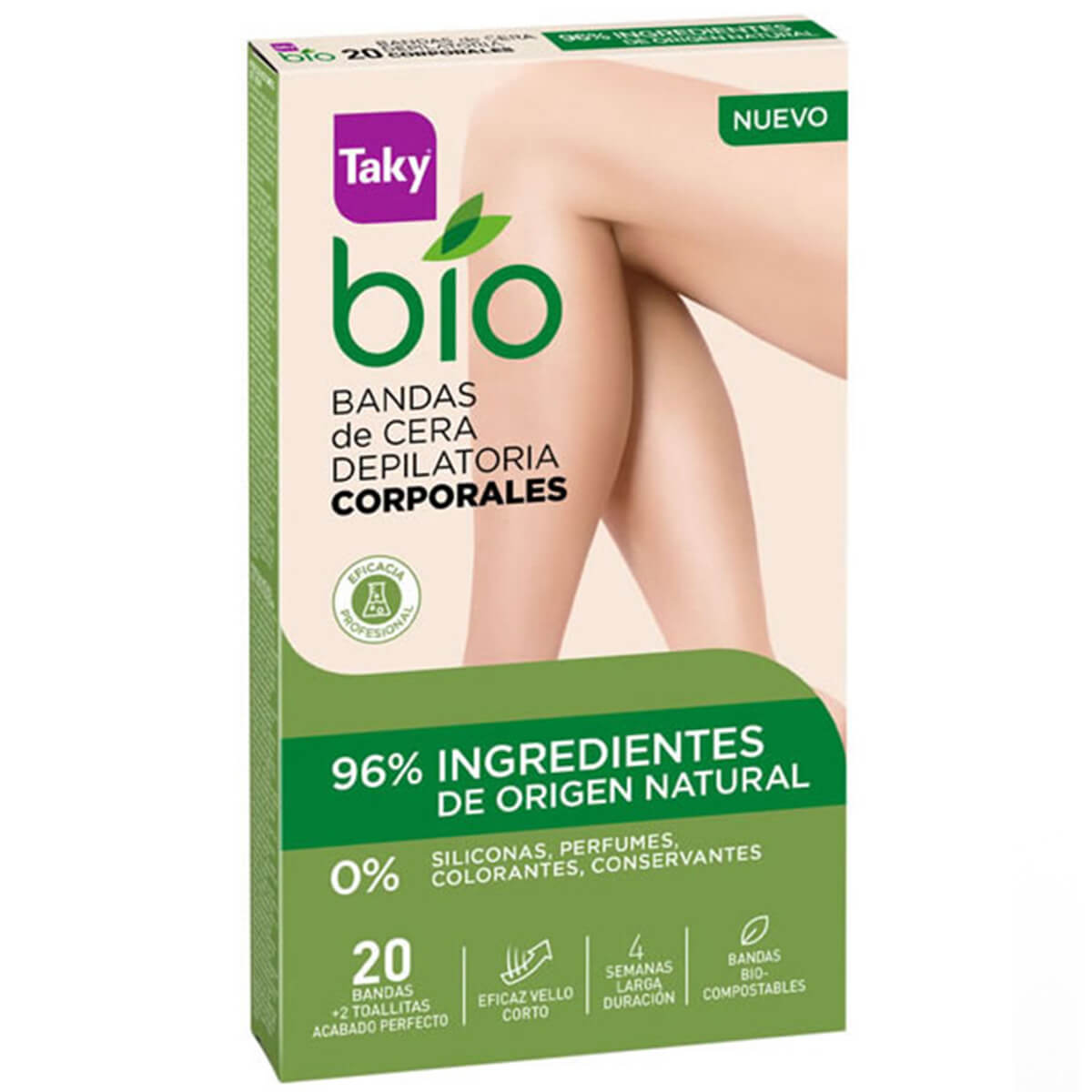 Депилиращи Ленти TAKY BIO за Тяло 20бр 1