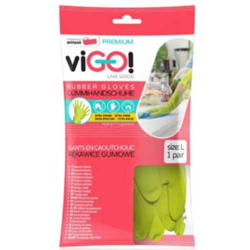 Домакински Ръкавици VIGO! Premium Гумени L 1