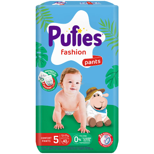 Памперс Гащички PUFIES Pants MP 5 Junior (12-17кг) 40бр 1