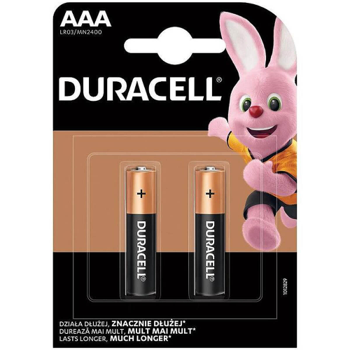 Батерии DURACELL AAA 2бр Малка 1