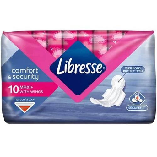Дамски Превръзки LIBRESSE Maxi Normal 10бр 1