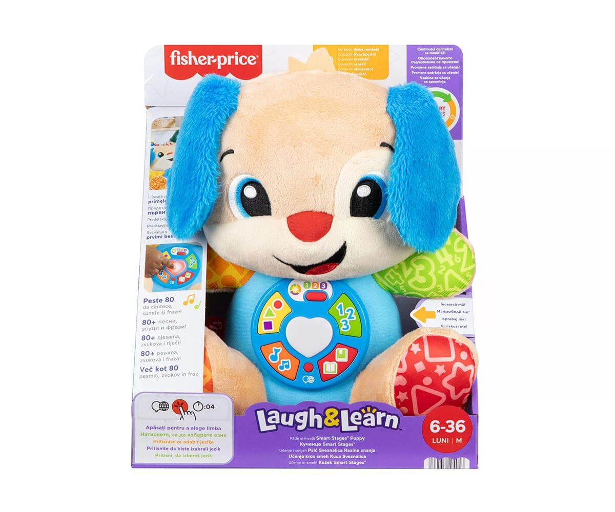 Образователно кученце Fisher-Price на български език (Smart Stages) 1