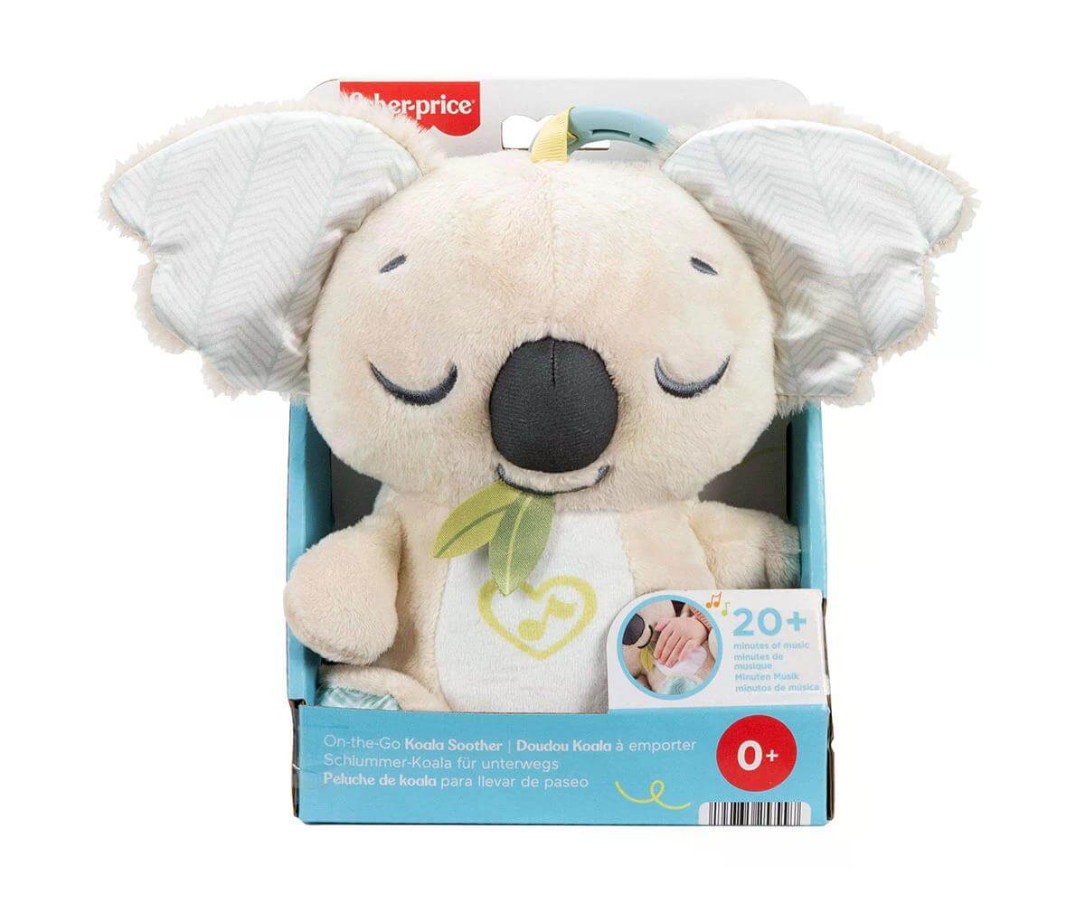 Плюшена коала Fisher-Price с бял шум &ndash; успокояваща играчка за бебе 1