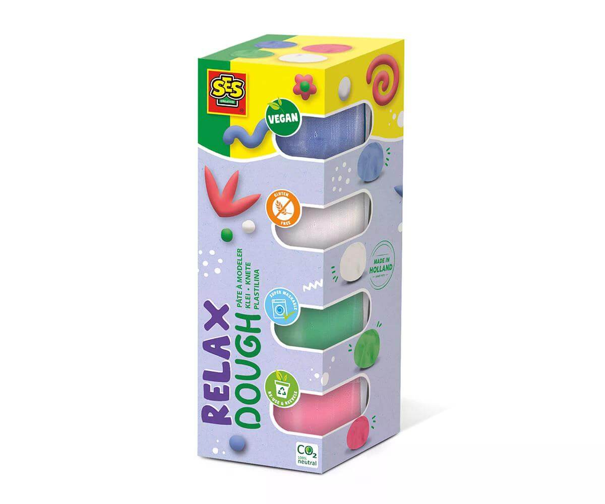 SES - Мек пластилин - Relax (4x90гр) 1