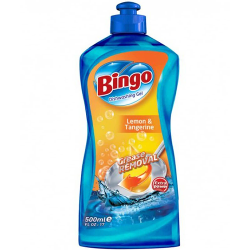 Препарат за Съдове BINGO Lemon & Tangerine 500мл 1
