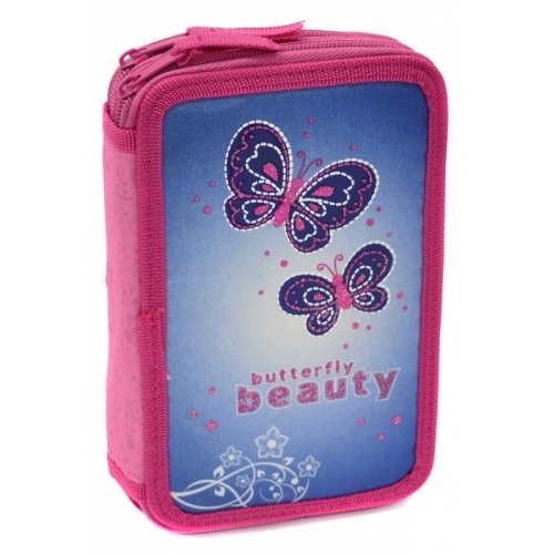 Karton P+P Butterflies несесер с два ципа 1