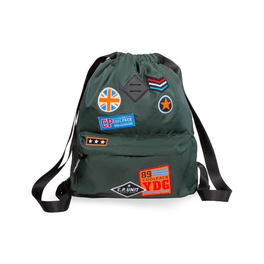 Раница COOLPACK - URBAN - GREEN BADGES 1