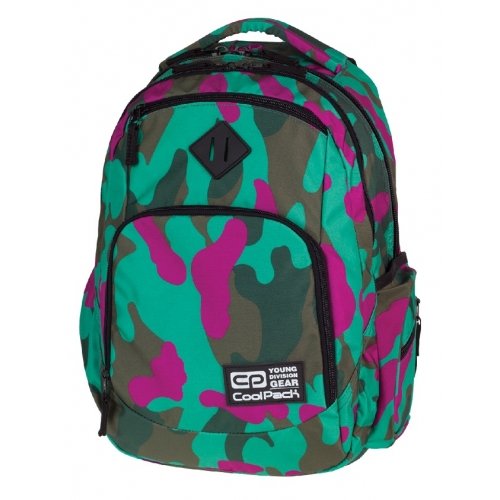 Ученическа раница CoolPack Break Camouflage Emerald 1